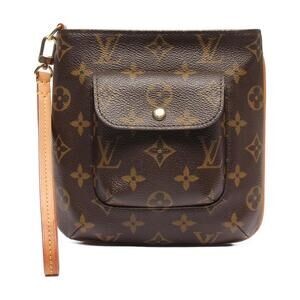 Louis Vuitton Clutch Bag Shoulder Pouch Partition